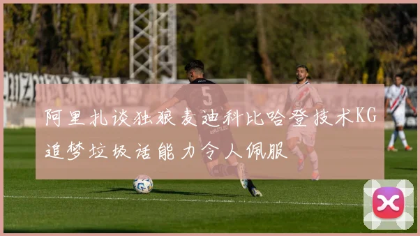 阿里扎谈独狼麦迪科比哈登技术KG追梦垃圾话能力令人佩服