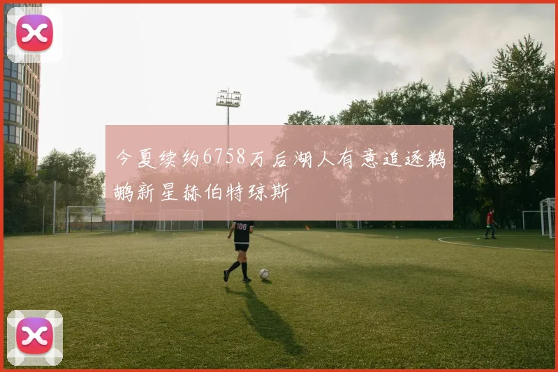 今夏续约6758万后湖人有意追逐鹈鹕新星赫伯特琼斯